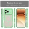 Phonesta Shockproof Armor Back Cover hoesje met MagSafe voor HONOR 600 Pro - Groen 1