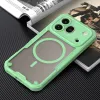 Phonesta Shockproof Armor Back Cover hoesje met MagSafe voor HONOR 600 Pro - Groen 6