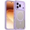 Phonesta Shockproof Armor Back Cover hoesje met MagSafe voor HONOR 600 Pro - Paars 0