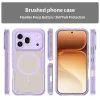 Phonesta Shockproof Armor Back Cover hoesje met MagSafe voor HONOR 600 Pro - Paars 1