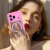 Phonesta Shockproof Armor Back Cover hoesje met MagSafe voor HONOR 600 Pro - Roze 2