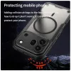 Phonesta Shockproof Armor Back Cover hoesje met MagSafe voor HONOR 600 Pro - Zwart 3
