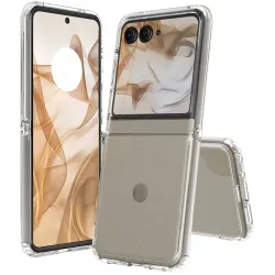 Phonesta Scratchproof Back Cover hoesje voor Motorola Razr 60 / Razr 50 - Transparant