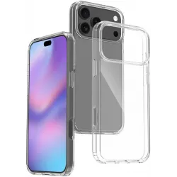 Phonesta Scratchproof Back Cover hoesje voor Apple iPhone 17 Pro Max - Transparant