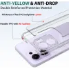 Phonesta Scratchproof Back Cover hoesje voor Oppo Reno13 F 4G/5G / Reno13 FS 5G - Transparant 4