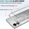 Phonesta Scratchproof Back Cover hoesje voor Samsung Galaxy S25 Edge - Transparant 4