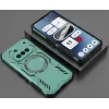 Phonesta Shield Armor Back Cover hoesje met MagSafe voor Nothing Phone (3a) - Groen 1