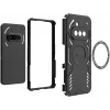 Phonesta Shield Armor Back Cover hoesje met MagSafe voor Nothing Phone (3a) - Groen 5