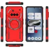 Phonesta Shield Armor Back Cover hoesje met MagSafe voor Nothing Phone (3a) - Rood 2