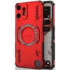 Phonesta Shield Armor Back Cover hoesje met MagSafe voor Nothing CMF Phone 2 Pro - Rood