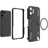 Phonesta Shield Armor Back Cover hoesje met MagSafe voor Nothing CMF Phone 2 Pro - Zwart 5