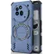 Phonesta Shield Armor Back Cover hoesje met MagSafe voor Nothing Phone (3a) Pro - Blauw