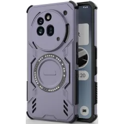 Phonesta Shield Armor Back Cover hoesje met MagSafe voor Nothing Phone (3a) Pro - Paars