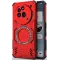 Phonesta Shield Armor Back Cover hoesje met MagSafe voor Nothing Phone (3a) Pro - Rood