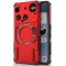 Phonesta Shield Armor Back Cover hoesje met MagSafe voor Nothing Phone (3) - Rood