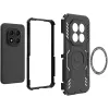 Phonesta Shield Armor Back Cover hoesje met MagSafe voor Xiaomi Redmi Note 15 Pro Plus / Xiaomi Poco M8 Pro - Zwart 6