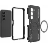 Phonesta Shield Armor Back Cover hoesje met MagSafe voor Xiaomi Redmi 15 - Zwart 5
