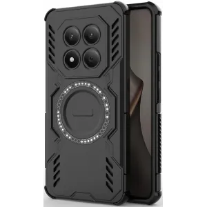 Phonesta Shield Armor Back Cover hoesje met MagSafe voor Xiaomi Redmi Note 15 Pro 4G - Zwart