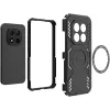 Phonesta Shield Armor Back Cover hoesje met MagSafe voor Xiaomi Redmi Note 15 Pro 5G - Zwart 5