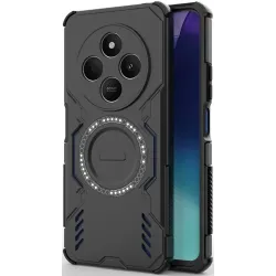 Phonesta Shield Armor Back Cover hoesje met MagSafe voor Xiaomi Redmi 14C / Xiaomi Poco C75 - Zwart