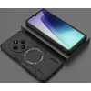 Phonesta Shield Armor Back Cover hoesje met MagSafe voor Xiaomi Redmi 14C / Xiaomi Poco C75 - Zwart 1