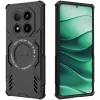 Phonesta Shield Armor Back Cover hoesje met MagSafe voor Xiaomi Redmi Note 14 Pro 5G / Xiaomi Poco X7 - Zwart 3