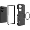 Phonesta Shield Armor Back Cover hoesje met MagSafe voor Xiaomi Redmi Note 14S/13 Pro / Xiaomi Poco M6 Pro - Zwart 5