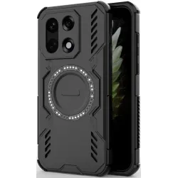 Phonesta Shield Armor Back Cover hoesje met MagSafe voor OnePlus 15 - Zwart