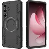 Phonesta Shield Armor Back Cover hoesje met MagSafe voor Samsung Galaxy S24 FE - Zwart 3