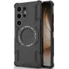 Phonesta Shield Armor Back Cover hoesje met MagSafe voor Samsung Galaxy S25 Ultra - Zwart 0