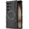 Phonesta Shield Armor Back Cover hoesje met MagSafe voor Samsung Galaxy S25 Ultra - Zwart