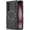 Phonesta Shield Armor Back Cover hoesje met MagSafe voor Samsung Galaxy S25/S24 - Zwart