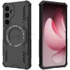 Phonesta Shield Armor Back Cover hoesje met MagSafe voor Samsung Galaxy S25/S24 - Zwart 3