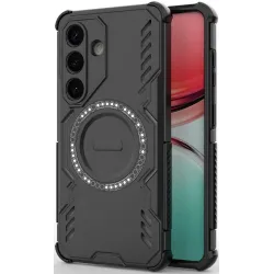 Phonesta Shield Armor Back Cover hoesje met MagSafe voor Samsung Galaxy S26 - Zwart