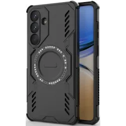 Phonesta Shield Armor Back Cover hoesje met MagSafe voor Samsung Galaxy S26 Plus - Zwart