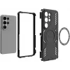 Phonesta Shield Armor Back Cover hoesje met MagSafe voor Samsung Galaxy S26 Ultra - Zwart 5