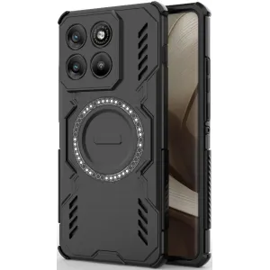 Phonesta Shield Armor Back Cover hoesje met MagSafe voor Motorola Edge 70 - Zwart