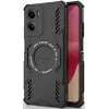 Phonesta Shield Armor Back Cover hoesje met MagSafe voor Motorola Moto G05 / Moto E15 - Zwart 0