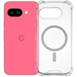 Phonesta Shockproof MagSafe Back Cover hoesje voor Google Pixel 9a - Transparant