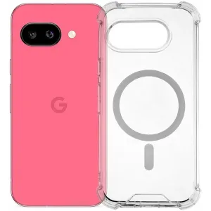 Phonesta Shockproof MagSafe Back Cover hoesje voor Google Pixel 9a - Transparant