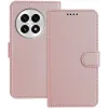 Phonesta Smooth Skin Book Wallet Case hoesje voor OnePlus 13 - Roségoud
