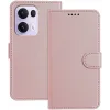 Phonesta Smooth Skin Book Wallet Case hoesje voor Oppo Reno13 Pro - Roségoud