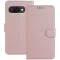 Phonesta Smooth Skin Book Wallet Case hoesje voor Google Pixel 9a - Roségoud
