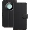 Phonesta Smooth Skin Book Wallet Case hoesje voor HONOR X9c Smart - Zwart