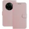 Phonesta Smooth Skin Book Wallet Case hoesje voor Realme 14 Pro - Roségoud