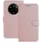 Phonesta Smooth Skin Book Wallet Case hoesje voor Realme 14 Pro Plus - Roségoud