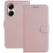 Phonesta Smooth Skin Book Wallet Case hoesje voor Xiaomi Poco X7 Pro - Roségoud