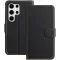 Phonesta Smooth Skin Book Wallet Case hoesje voor Samsung Galaxy S25 Ultra - Zwart