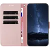 Phonesta Smooth Skin Book Wallet Case hoesje voor Samsung Galaxy A36/A56 - Roségoud 6