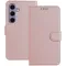 Phonesta Smooth Skin Book Wallet Case hoesje voor Samsung Galaxy S24 FE - Roségoud